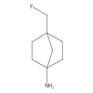 4-(Fluoromethyl)norbornan-1-amine Structure