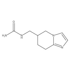 ({5H,6H,7H,8H-imidazo[1,2-a]pyridin-6-yl}methyl)urea结构式