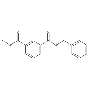 4-Benzyl 2-methyl pyridine-2,4-dicarboxylate结构式