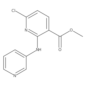 Methyl 6-chloro-2-[(pyridin-3-yl)amino]pyridine-3-carboxylate Structure