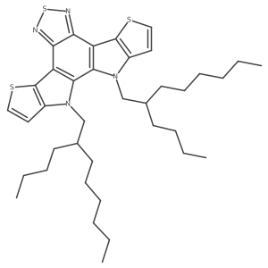 3,21-Bis(2-butyloctyl)-7,12,17-trithia-3,11,13,21-tetrazahexacyclo[13.6.0.02,9.04,8.010,14.016,20]henicosa-1(15),2(9),4(8),5,10,13,16(20),18-octaene Structure