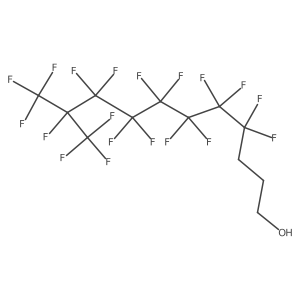 3-(Perfluoro-7-methyloctyl)propanol结构式