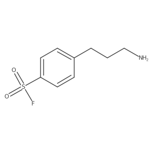 4-(3-Aminopropyl)benzenesulfonyl fluoride Structure