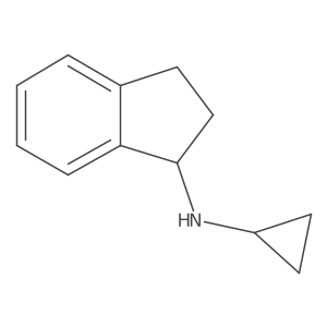 N-cyclopropyl-2,3-dihydro-1H-inden-1-amine Structure