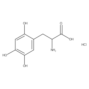 6-Hydroxy Dopa HCl结构式