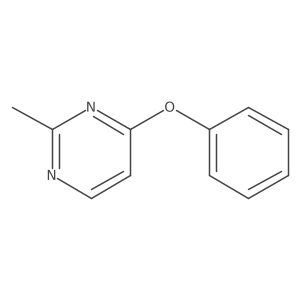 2-Methyl-4-phenoxypyrimidine结构式