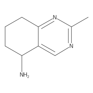 2-Methyl-5,6,7,8-tetrahydroquinazolin-5-amine结构式
