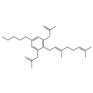 Cannabigerol diacetate Structure
