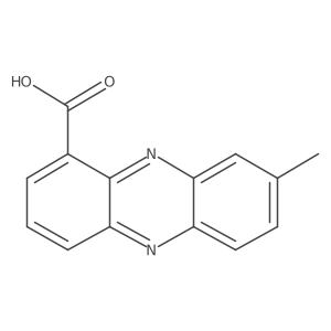 8-Methyl-1-phenazinecarboxylic acid Structure