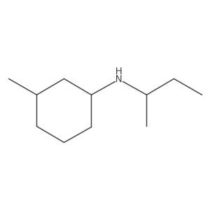 N-(butan-2-yl)-3-methylcyclohexan-1-amine结构式