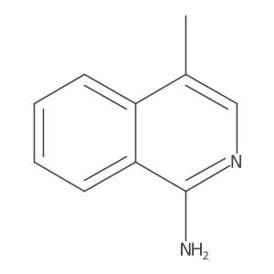 4-Methylisoquinolin-1-amine Structure