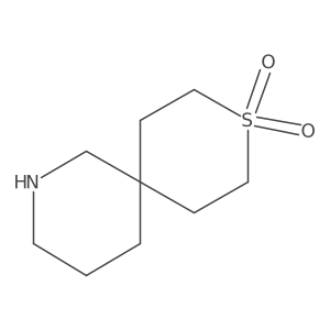 9-Thia-2-azaspiro[5.5]undecane 9,9-dioxide结构式