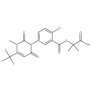 Butafenacil (free acid)结构式