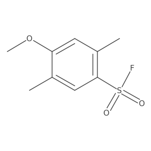 4-Methoxy-2,5-dimethylbenzene-1-sulfonyl fluoride Structure