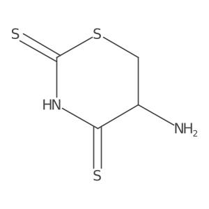 2H-1,3-Thiazine-2,4(3H)-dithione, 5-aminodihydro- Structure