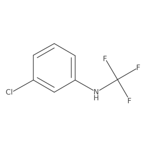 3-chloro-N-(trifluoromethyl)aniline Structure