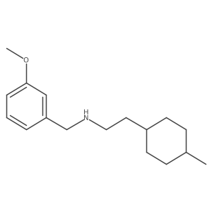 [(3-Methoxyphenyl)methyl][2-(4-methylcyclohexyl)ethyl]amine Structure
