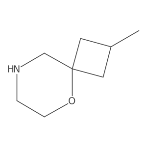 2-Methyl-5-oxa-8-azaspiro[3.5]nonane结构式