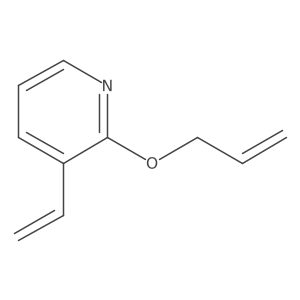 3-Ethenyl-2-(2-propen-1-yloxy)pyridine结构式