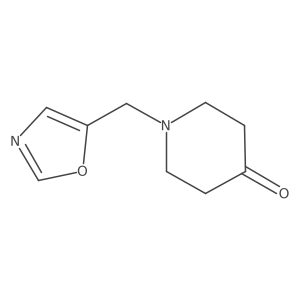 1-(5-oxazolylmethyl)-4-Piperidinone结构式