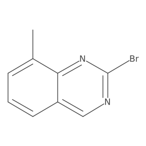 2-Bromo-8-methylquinazoline结构式