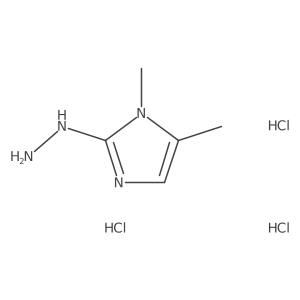 2-Hydrazino-1,5-dimethyl-1h-imidazole Structure