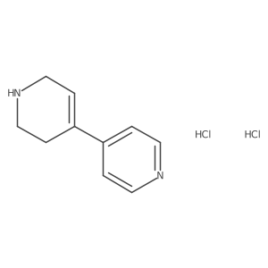 1,2,3,6-Tetrahydro-4,4'-bipyridine dihydrochloride结构式