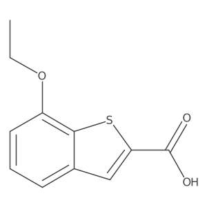 7-ethoxyBenzo[b]thiophene-2-carboxylic acid Structure