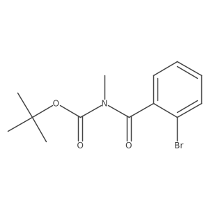 N-Boc-2-bromo-N-methylbenzamide Structure