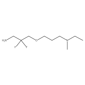 [3-(3-Amino-2,2-difluoropropoxy)propyl](ethyl)methylamine结构式