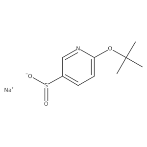Sodium 6-(tert-butoxy)pyridine-3-sulfinate结构式