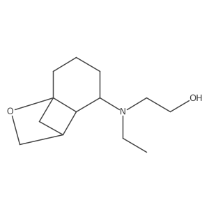 2-[Ethyl({9-oxatricyclo[5.2.1.0,1,6]decan-5-yl})amino]ethan-1-ol Structure