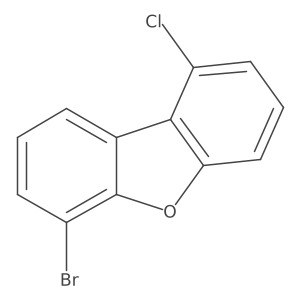 Dibenzofuran,6-bromo-1-chloro-结构式