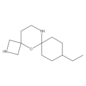 9-Ethyl-5-oxa-2,12-diazadispiro[3.1.5^{6}.3^{4}]tetradecane Structure
