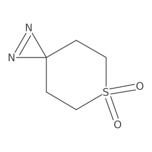 6lambda6-Thia-1,2-diazaspiro[2.5]oct-1-ene-6,6-dione结构式