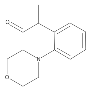 2-[2-(Morpholin-4-yl)phenyl]propanal结构式
