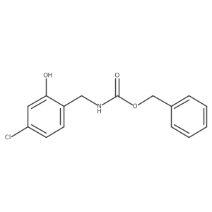 benzyl N-[(4-chloro-2-hydroxyphenyl)methyl]carbamate结构式