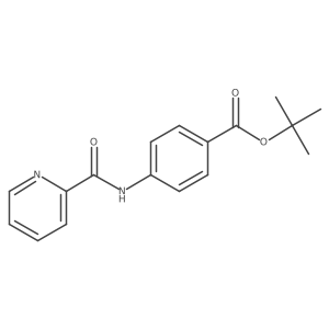 Tert-butyl 4-(pyridine-2-amido)benzoate结构式