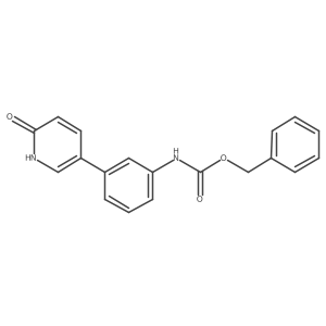 benzyl N-[3-(6-hydroxypyridin-3-yl)phenyl]carbamate Structure