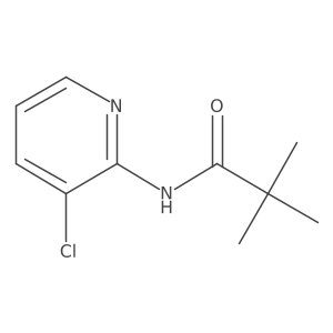N-(3-chloropyridin-2-yl)-2,2-dimethylpropanamide结构式