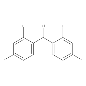 1,1a(2)-(Chloromethylene)bis[2,4-difluorobenzene]结构式