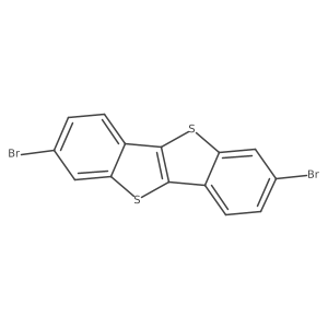 2,7-Dibromo[1]benzothieno[3,2-b][1]benzothiophene结构式