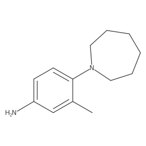 4-(Azepan-1-yl)-3-methylaniline Structure