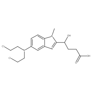gamma-Hydroxy bendamustine结构式