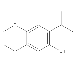 2,5-Diisopropyl-4-methoxyphenol Structure