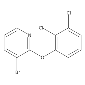 3-Bromo-2-(2,3-dichlorophenoxy)pyridine结构式