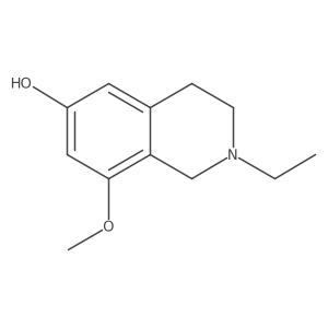 2-Ethyl-8-methoxy-1,2,3,4-tetrahydroisoquinolin-6-ol Structure