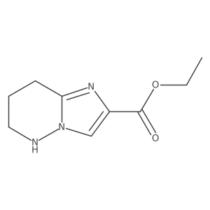 Ethyl 5,6,7,8-tetrahydroimidazo[1,2-b]pyridazine-2-carboxylate Structure