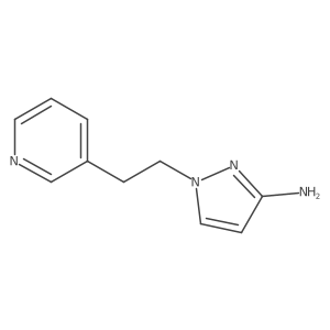 1-[2-(Pyridin-3-YL)ethyl]-1H-pyrazol-3-amine Structure
