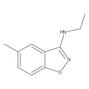 N-Ethyl-5-methylbenzo[d]isoxazol-3-amine结构式